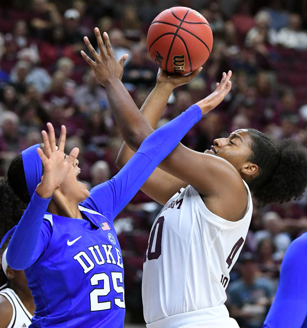 Texas A&M women beat Duke, 79-58